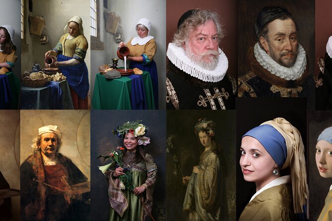 Become a Dutch Art Piece Photo Shoot in Amsterdam - Single Portrait - What the $24.14 price really buys you