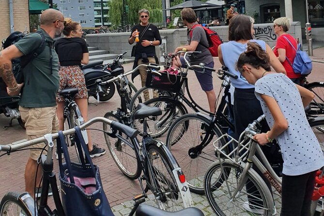 Bike tour in Amsterdam with an Italian guide - Singel, Jordaan, and Anne Frank House