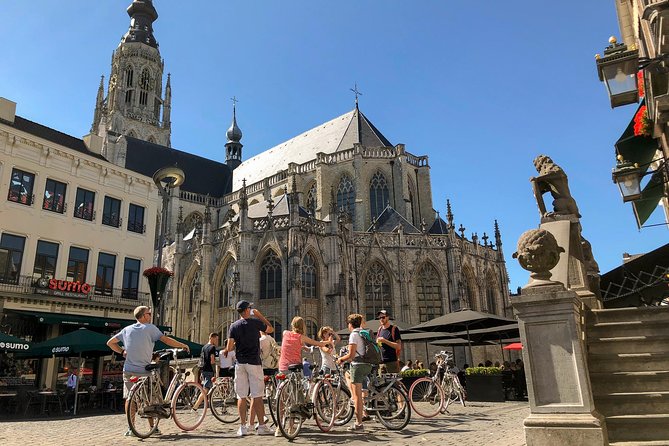 Breda Highlight Bike Tour - The Gothic church gives Breda its most recognizable landmark