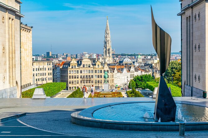 Charms of Brussels and Bruges Day Trip from Amsterdam - Brussels on foot: square, statue, comics, and city views