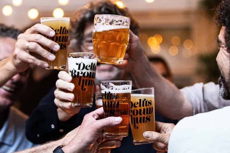 Delft: Craft Beer Tasting in Medieval Brewery with Snacks - A Delft brewery in a medieval cellar