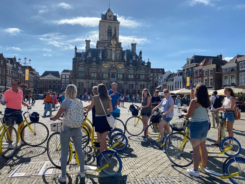 Delft - Step/scootertour in and around the city - Agnetapark and the Marken couple