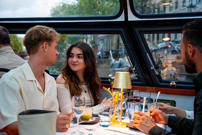 Dinner Canal Cruise Amsterdam: 4-Courses Including Drinks - Central Station, NEMO, and the waterfront