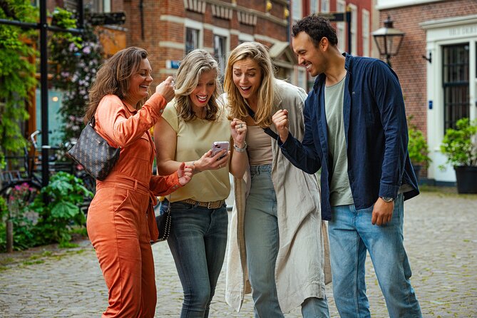Discover Texel (Den Burg) with Self-Guided Outside Escape game - The Glazen Paleis, a modern note in an old town