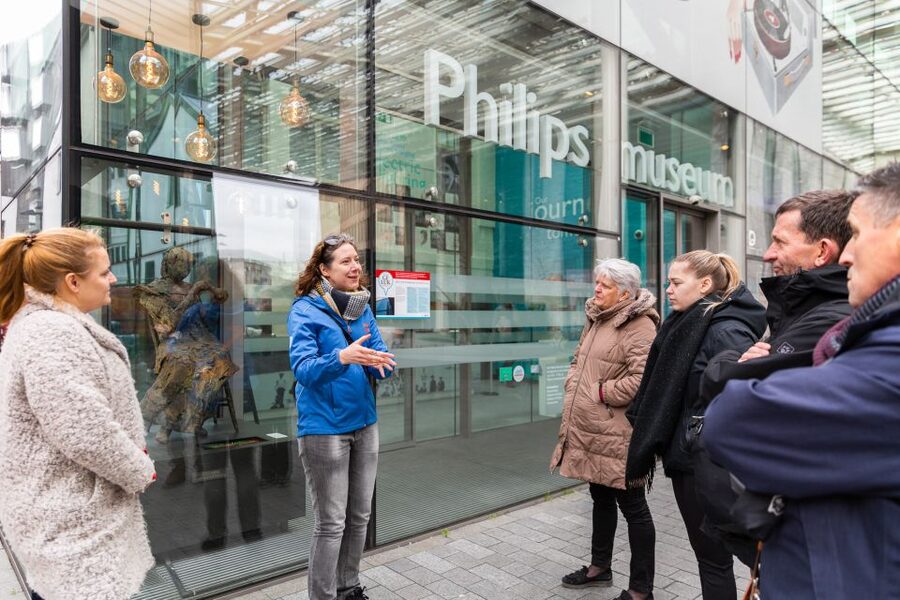 Eindhoven: City Center Walking Tour - The Blob and van Abbemuseum bring the present into view