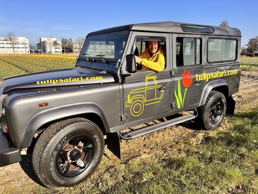 Enjoy the tulip fields in a Landrover with a local guide! - What the guides add to the experience