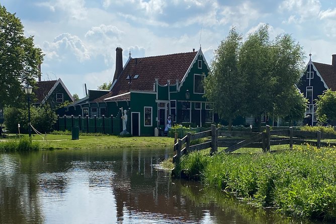 Escape Amsterdam: E-Bike to Zaanse Schans Windmills & Zaandam - Zaandam and the architecture of Monet