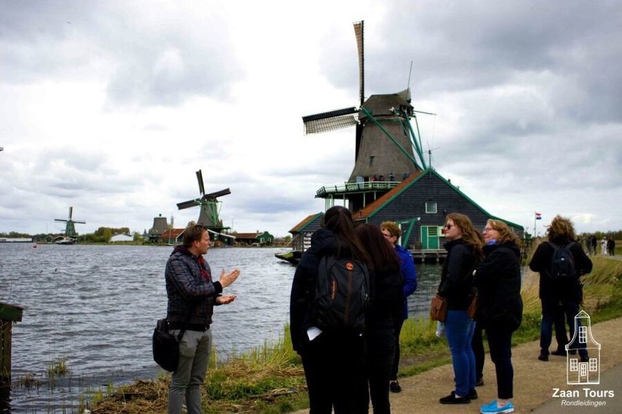 From Amsterdam: Keukenhof and Zaanse Schans Small Group Tour - Windmills, cheese, and wooden shoes at Zaanse Schans