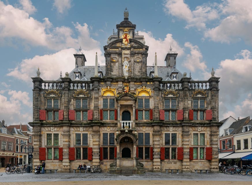 From Amsterdam: Rotterdam to The Hague and Delft - Markthal: Rotterdam’s colorful first stop