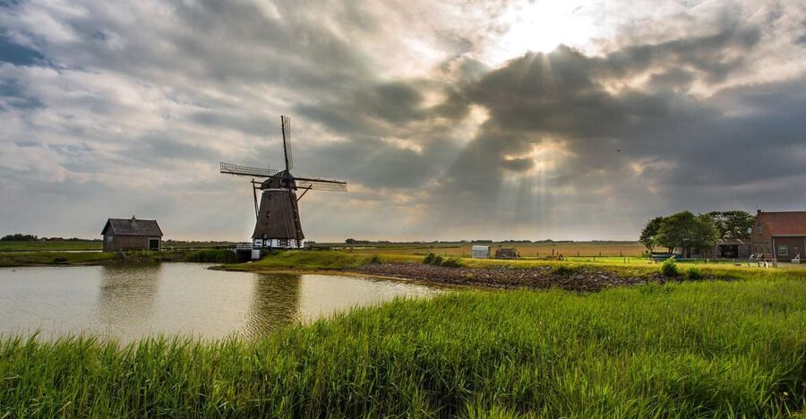 From Katwijk: Kaag Lakes Cruise - What you see from the boat