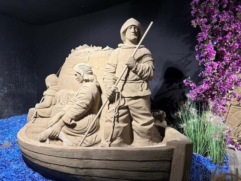 Garderen: Sandsculpture Exhibition Entry Ticket - From fishing village to Amsterdam powerhouse