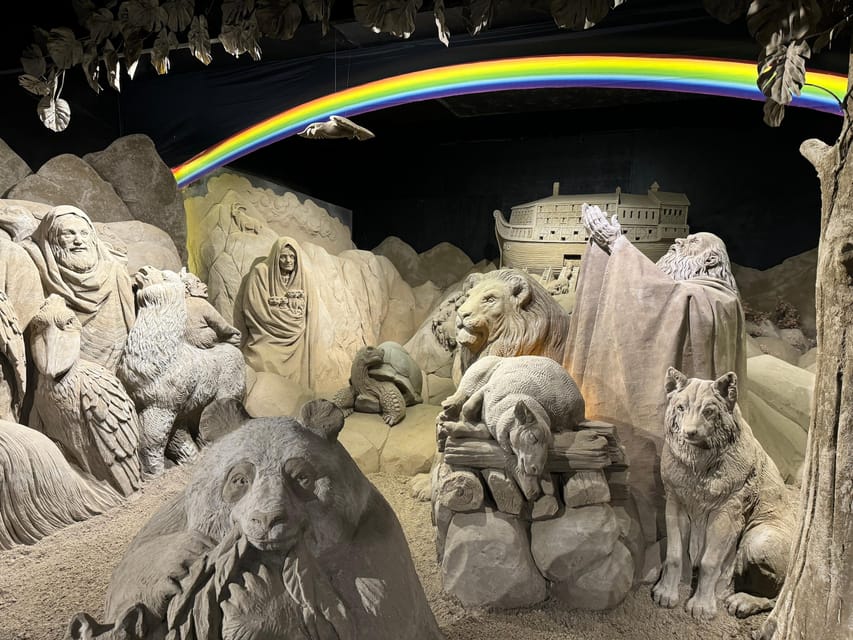 Garderen: Sandsculpture Exhibition Entry Ticket - How long to allow and how to plan your day
