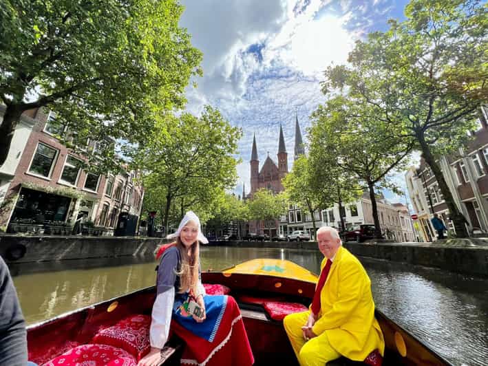 Gouda: Open Boat City Canal Cruise - Following Gouda’s old north-south water route