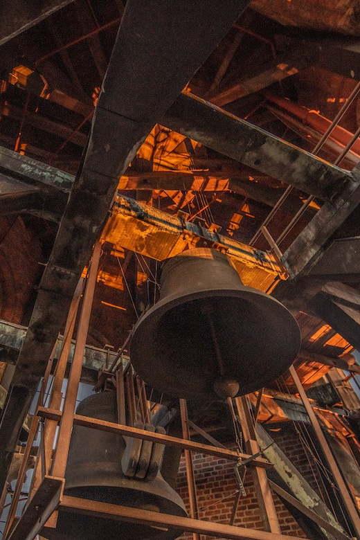 Groningen: Climb the Martinitower - The bell tower: clock faces, sound, and open sky