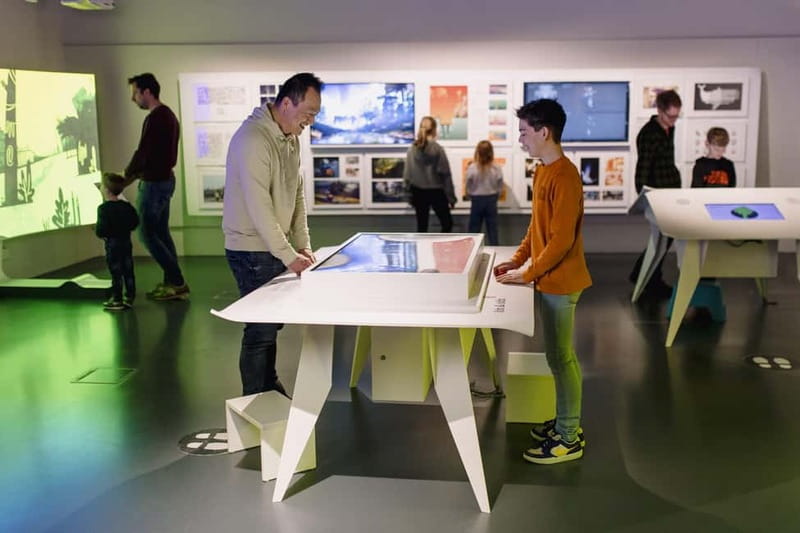 Groningen: Storyworld Museum at Forum Groningen - Reaching the sixth floor of Forum Groningen