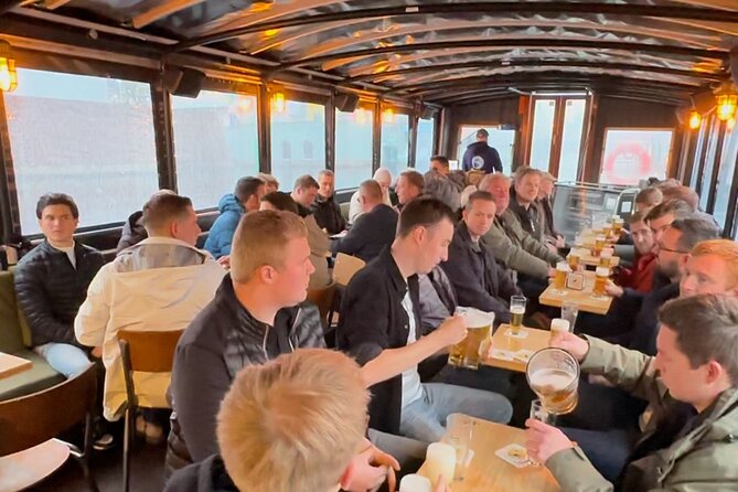 Groningen: Terrace Boat Experience with a Cozy Bar: 1.5 Hours - Boarding near Groningen Central Station