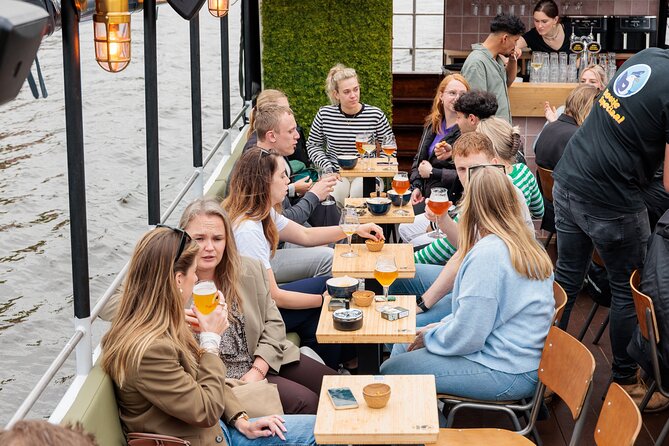 Groningen: Terrace Boat Experience with a Cozy Bar: 1 hour - Key points to know before boarding