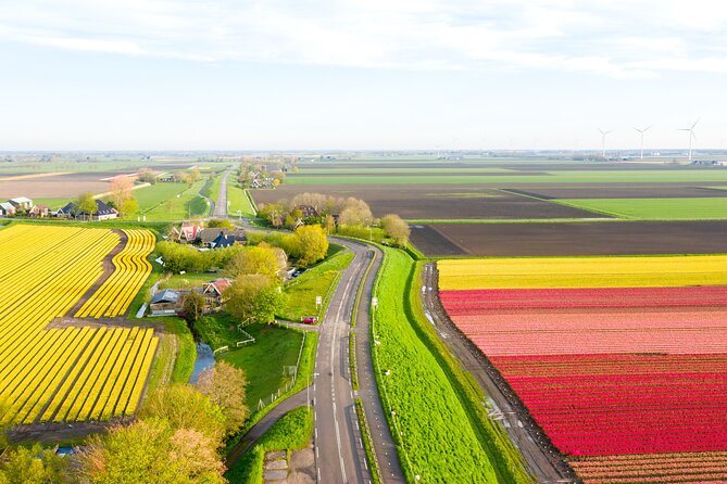 Guided Bike Tour along the Dutch Tulip Fields in Noord Holland - What the 25 to 30 kilometer route is like