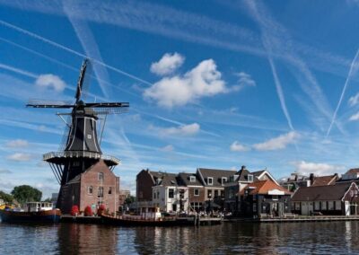 Dutch Windmill & Spaarne River Sightseeing Cruise