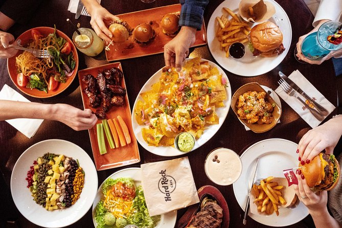 Hard Rock Cafe Amsterdam with Set Lunch or Dinner - Choosing between the Acoustic and Electric menus