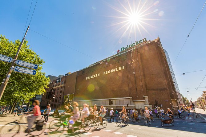 Heineken Experience Amsterdam and Canal Cruise with Snackbox - The Amstel, Skinny Bridge, and Amstel Hotel