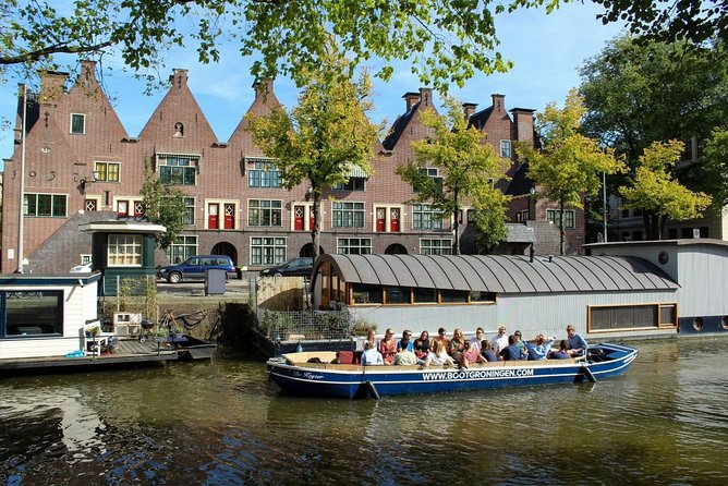 Historical Canal Tour - The Groninger Museum from the water