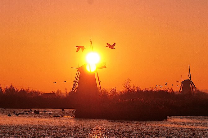 Kinderdijk Photography tour - Starting early at Rotterdam’s Erasmusbrug