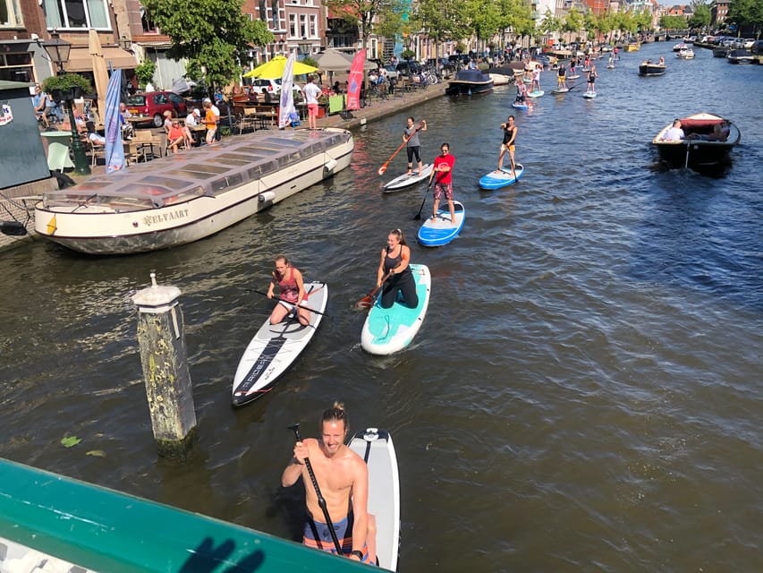 Leiden: Paddleboard Rental to Explore Leiden's Canals - Cancellation and flexible planning