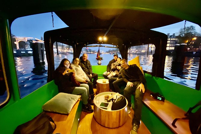 Light Event Amsterdam by small boat, 8 passengers max! You won't find any better - Why the Light Festival belongs on your evening schedule
