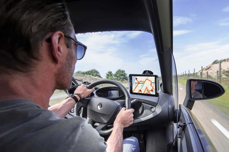 Lisse: Self-Guided Tulip Fields GPS Audio Tour - What driving the Twizy feels like