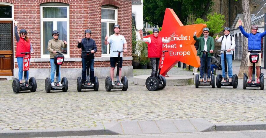 Maastricht: Segway City Tours - Vrijthof gives the ride a proper Maastricht welcome