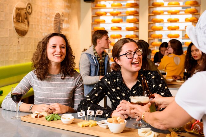 Premium Cheese Tasting with Wine and Beer Pairing - A Cheese Lesson Beside the Tuschinski Theater