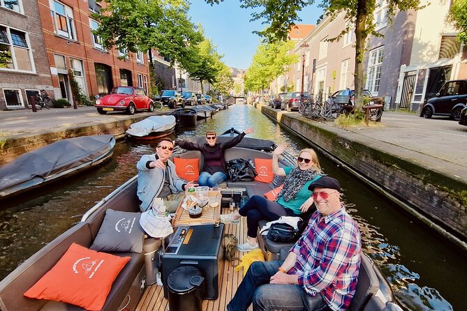 Private 90 Minute Amsterdam Canal Belt Exploration Cruise - The Seven Bridges from the water