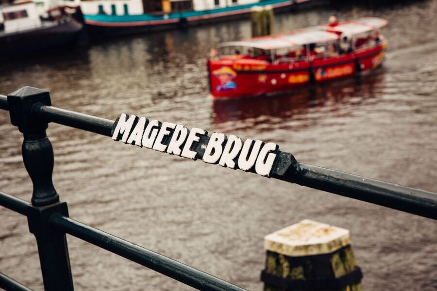 Private Amsterdam Bike Tour with a Local - West-Indisch Huis and the early canal ride