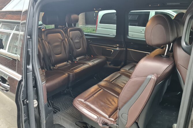 Private Minivan transfer to Rotterdam - Luggage, Wi-Fi, and group comfort