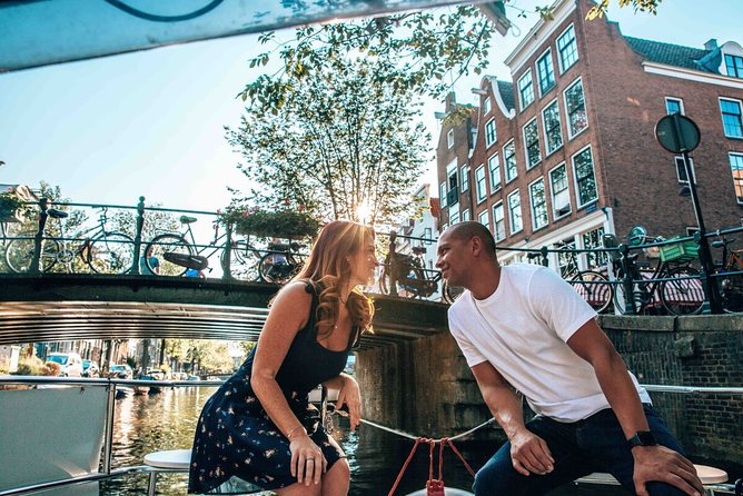 Private Romantic Canal Cruise Amsterdam with Bubbly and Snacks - Keizersgracht 401 and the start of the ride
