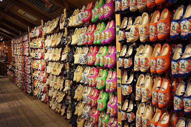 Private Zaanse Schans & Volendam Tour: Windmills, Cheese & Clogs - The clog workshop, from timber to Dutch symbol
