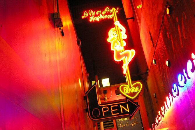 Red Light District Tour by Locals, Small Group (approx 4) - The famous sex theatre and a look inside