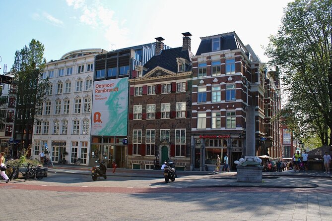 Rembrandt & Van Gogh Amsterdam walking experience - Nieuwmarkt and the city behind the paintings