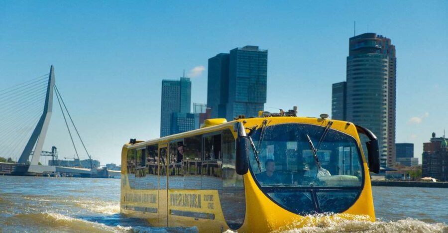Rotterdam: 1-Hour Sightseeing Splash Tour - The street tour: a quick look at Rotterdam’s modern face