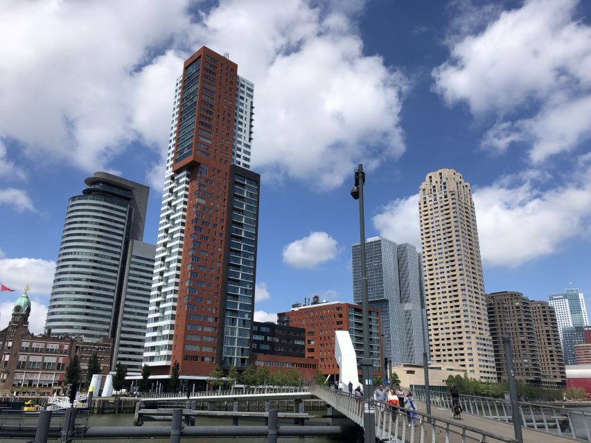 Rotterdam Architecture: Centre and South Bank with watertaxi - Timmerhuis and OMA’s bold intervention
