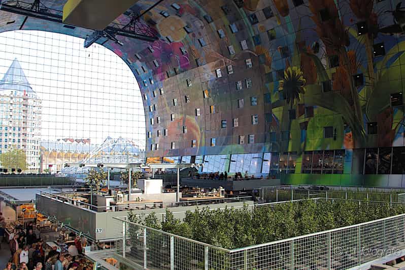Rotterdam: City Center Walking Tour - From Groothandelsgebouw to City Hall