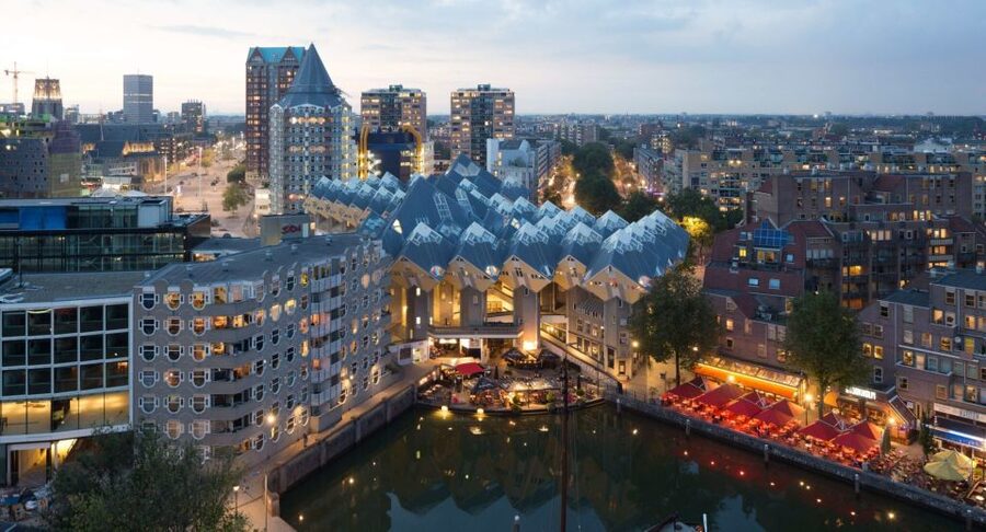 Rotterdam: De Rotterdam, Cube Houses, Watertaxi and Markthal - Key points to know before booking