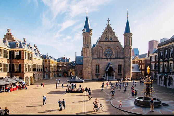 Rotterdam, Delft and The Hague Small Group Tour from Amsterdam - Delft’s Markt and two leaning churches