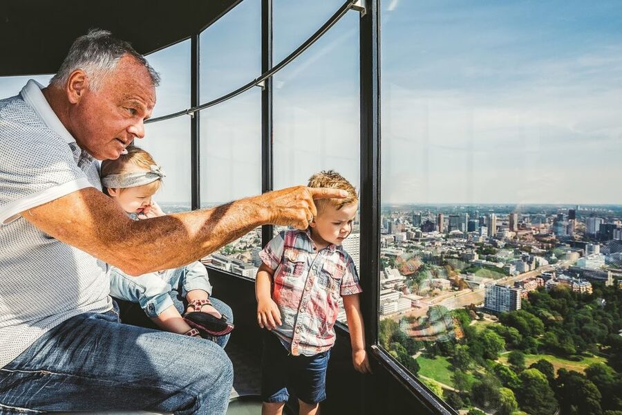 Rotterdam: Euromast Lookout Tower Ticket - Coffee, pastries, and meals above the city