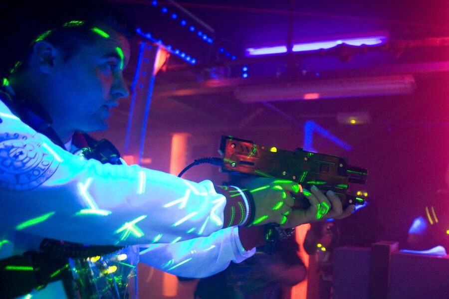Rotterdam: Lasergame Actvity - Who will enjoy this most