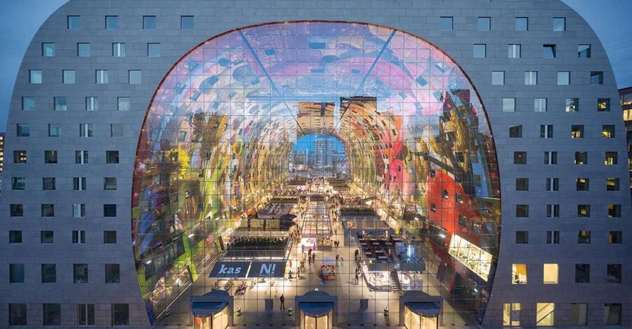 Rotterdam: Markthal Tour, Meet & Taste, and Het Witte Huis - A quick look at the Cube Houses