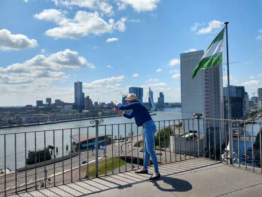 Rotterdam: Markthal Tour, Meet & Taste, and Het Witte Huis - Het Witte Huis and the final city view