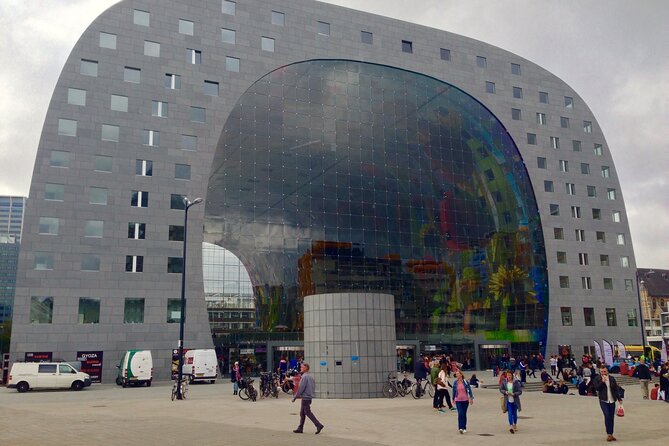 Rotterdam Must Do Tour: Highlights, History, WW2 and Architecture - West-Kruiskade, Lijnbaan, and daily city life