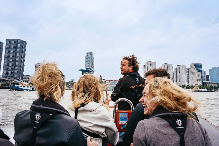 Rotterdam: RIB Speedboat Sightseeing Cruise - Delfshaven and the old side of Rotterdam